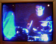 thankfully tharpy brought enough t-shirts to find one which went nicely with the background